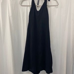 Black Patagonia halter dress